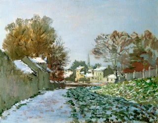 Schnee in Argenteuil, 1874